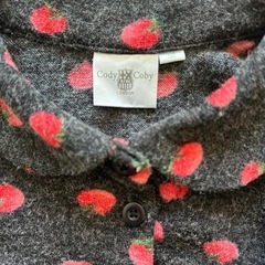 Cody Coby  100cm トマト柄　ワンピース　チュニックの画像