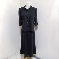 ポールパイン 美品 ブラックフォーマル スカートセットアップ シ...