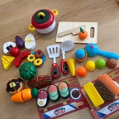 【成約済】【ベビー】おままごとセット＆アンパンマン