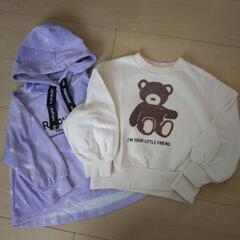 女の子 110cm 冬服まとめ売りの画像