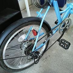 SIMANO 折り畳み自転車　20型の画像