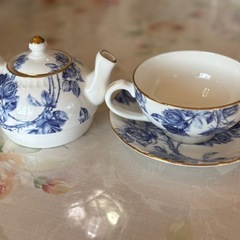 ティーセット、ティーカップ、イングランド製、イギリスの画像