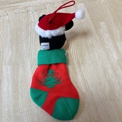 ディズニー ★ ミッキー　クリスマス　オーナメント　ぬいぐるみ　希少の画像