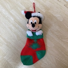 ディズニー ★ ミッキー　クリスマス　オーナメント　ぬいぐるみ　希少