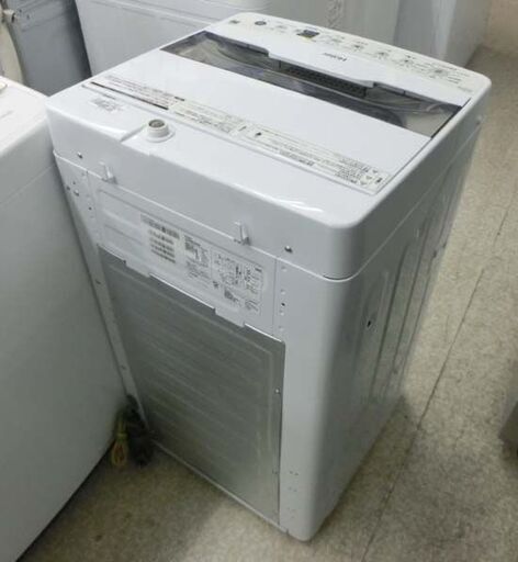 全自動洗濯機 ４．５ｋｇ 2023年製  ハイアール ＪＷ－ＨＳ４５Ｃ ホワイト ジェルボールコース香アップコース 札幌 西野店