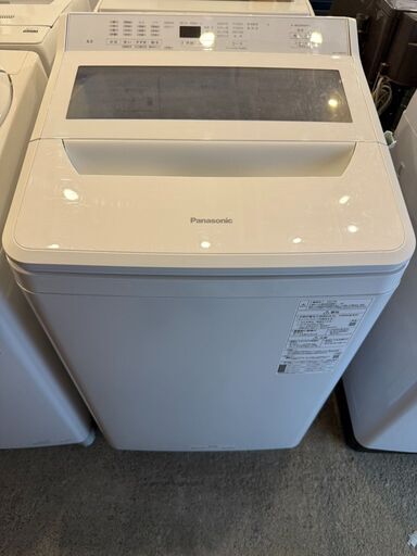 【高年式】パナソニック　Panasonic　2022年製　全自動電気洗濯機　8.0㎏　NA-FA80H9