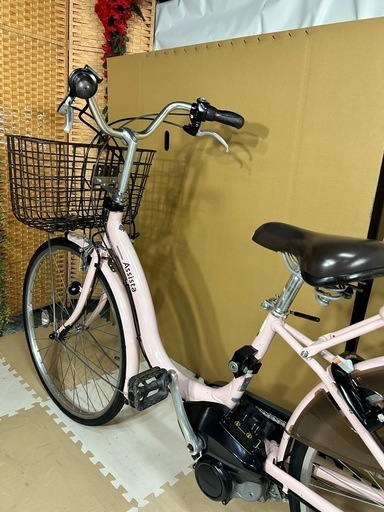 No.293 ブリヂストン BRIDGESTONE 電動アシスト自転車 アシスタファイン 26型 内装3段変速 A6FC19 3P90