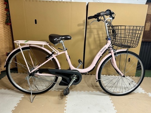 No.293 ブリヂストン BRIDGESTONE 電動アシスト自転車 アシスタファイン 26型 内装3段変速 A6FC19 3P90