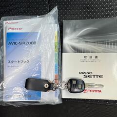 トヨタパッソセッテ Ｓ 2009　Ｃパッケージ　ナビ　ＥＴＣ　ＦＯＧ　アルミ付き　７人乗りの画像
