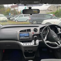 ホンダストリーム Ｘ 2009 ＨＤＤナビパッケージ　ＴＶナビ　ＥＴＣ　ＨＩＤ　アルミ　バックカメラ　７人　後期型の画像