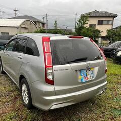 ホンダストリーム Ｘ 2009 ＨＤＤナビパッケージ　ＴＶナビ　ＥＴＣ　ＨＩＤ　アルミ　バックカメラ　７人　後期型の画像