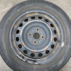 17565r15ノールタイヤ 4本
　の画像