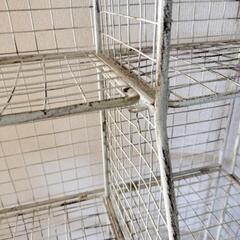 アンティーク調スチールラックの画像