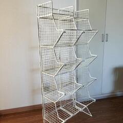 アンティーク調スチールラックの画像