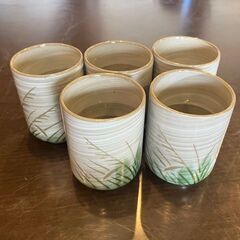 和風湯呑　5セット