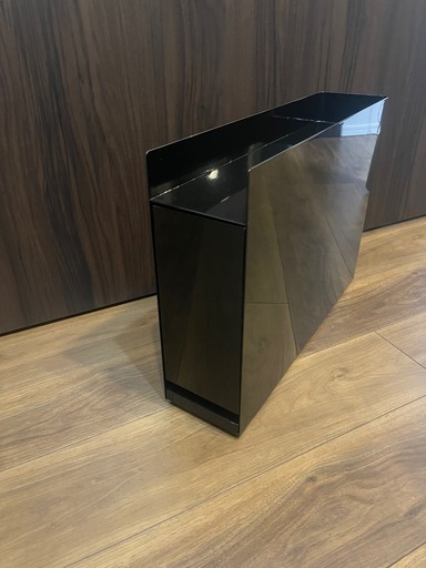 山崎実業(Yamazaki) 隠せる 調味料ラック ブラック 約W12.5×D50~93×H36.7cm タワー tower コンロ横 調味料ホルダー 引き出し式