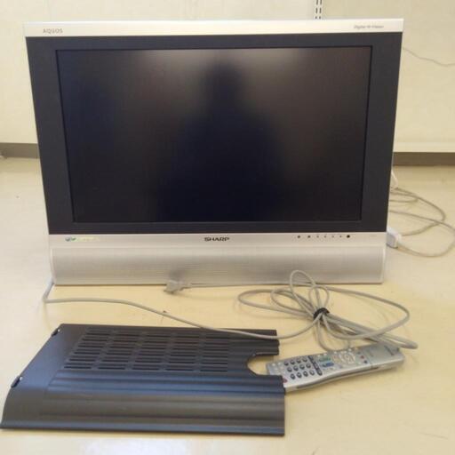 【在庫一掃セール！】SHARP AQUOS LC-26AD5 液晶テレビ 2006年製 通電起動のみ確認済 リモコン付 B-CASカード無 シャープ
