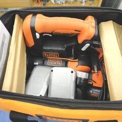 美品 ブラックアンドデッカー GoPak プロジェクトパック 5点セット BDCK124S1S 工具 DIY 西岡店の画像