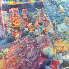 新品 未開封 光る ジグソーパズル Disney ディズニー ナイト アクアリウム 1000ピース D-1000-029 SIZE 51×73.5cm 札幌市厚別区 厚別店の画像