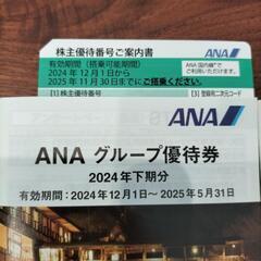 ANAの優待券の画像