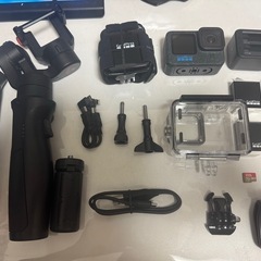 【セット】GoPro HERO12 Black バッテリー4 512GBメモリ ジンバル等