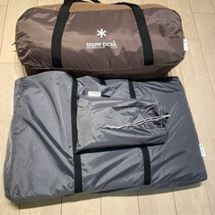snow peak テント+ エントリーパック TTヴォールト用 マット+タープ　+おまけありの画像