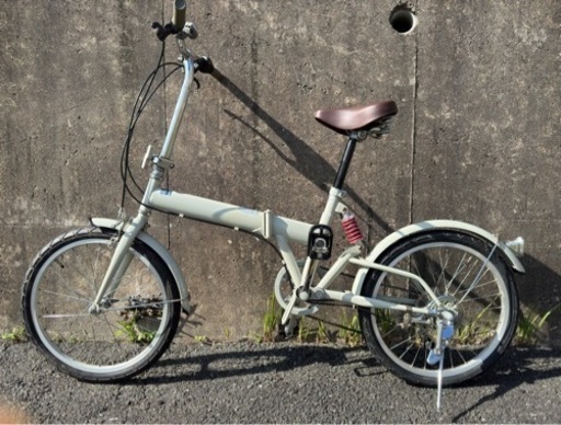 【売れました】20インチ 6段変速 折りたたみ自転車