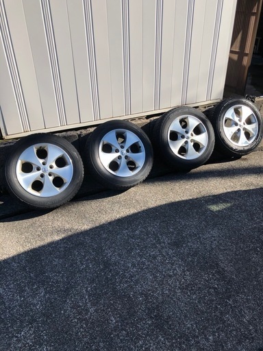 受け渡し決定17インチスノータイヤアルミ