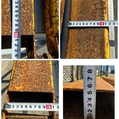 No2 フォークリフト　爪　ツメ　延長　サヤ　フォーク　ロング　2本 アタッチメント　長さ約1000mmの画像