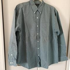 メンズM　チェックシャツ　