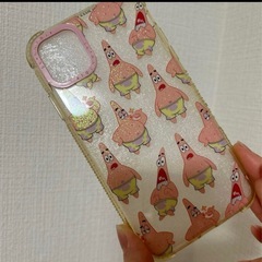 skinnydip スポンジボブ　iPhone11 スマホケースの画像