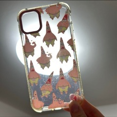 skinnydip スポンジボブ　iPhone11 スマホケースの画像