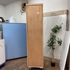 S781 ⭐ 天然木ハイチェスト トールチェスト タワーチェスト 幅48.5cm USEDの画像