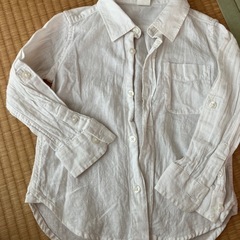 【美品】 GAP KIDS 白シャツ　100