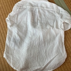 【美品】 GAP KIDS 白シャツ　100の画像