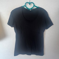 MICHEL KLEIN 黒 半袖 Tシャツ Mの画像
