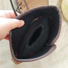 【PVCレザー】汎用ハンドルカバー茶の画像