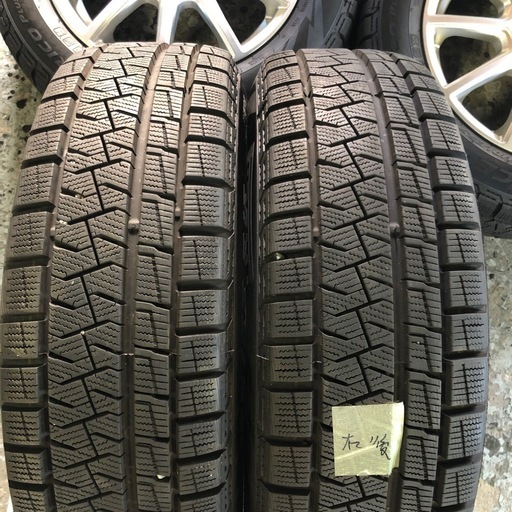 175/65R15 スタッドレスタイヤ＋4穴ホイール 4本セット 
