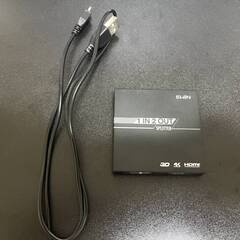 Ewin HDMI 分配機 4K 1入力2出力 HDMIスプリッター HDCP解除 USBケーブル給電の画像