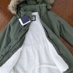新品未使用！　GAP　120　モッズコート　の画像