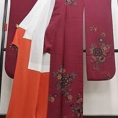 振袖襦袢セット　　着物　kimono  きもの　firisode　ふりそでの画像