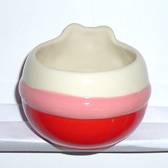 【送料無料】 かわいい クリスマス マスコット コップ ⑥  うさぎさん 取っ手なしの画像