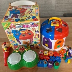 アンパンマンおもちゃ　3点セット