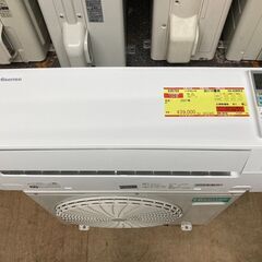 K05702　中古エアコン ハイセンス 2021年製 主に10畳用 冷房能力 2.8KW / 暖房能力 3.6KW