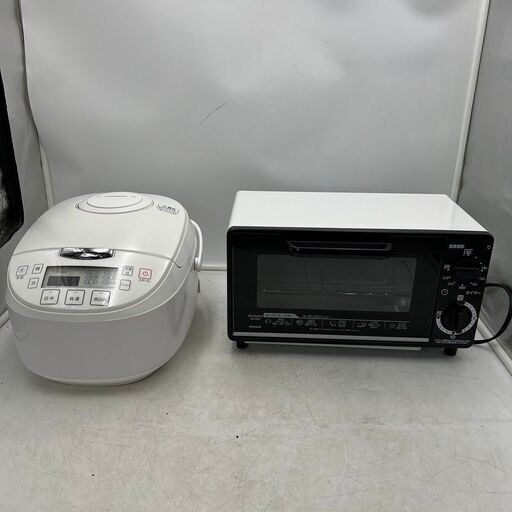 【❗️✨中古美品✨❗️】キッチン家電セット炊飯器オーブントースターBセット