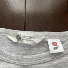 130cm H&M レゴ　シャツ白の画像