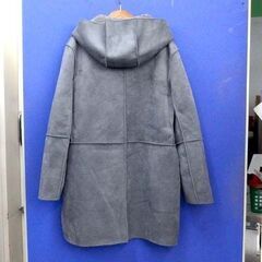 ③未使用 REI RISEE レディース リバーシブルコート Мサイズ グレ―色 札幌市北区屯田の画像