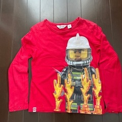 130cm H&M レゴ　シャツ赤
