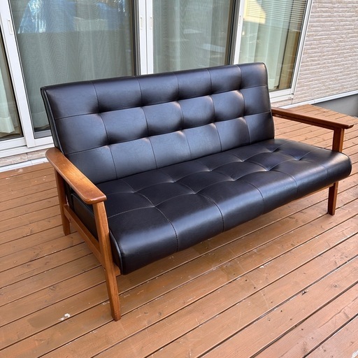 ソファ ブラック新品35,800円