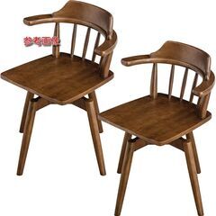 ㉖-2　未使用/新品　ダイニングチェア 【在庫3脚】１脚価格 回...